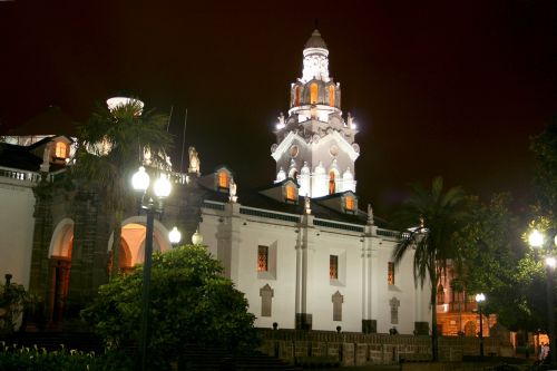Quito Ecuador, Bažnyčia, Istorinis Centras, Katedra