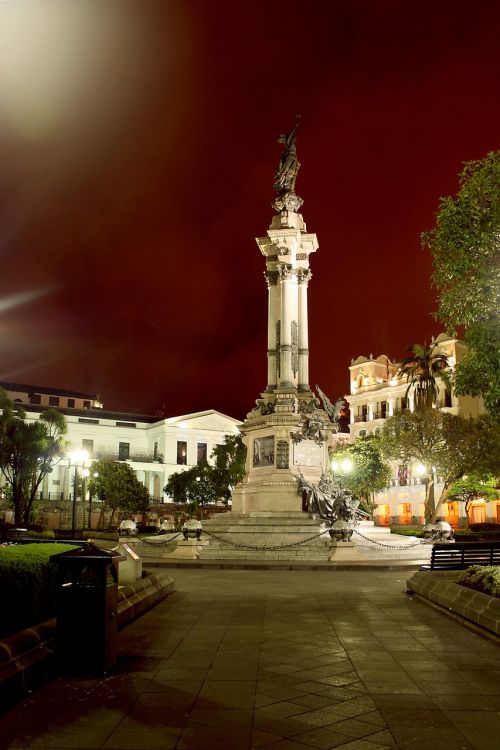 Quito Ecuador, Istorinis Centras, Nepriklausomybės Aikštė