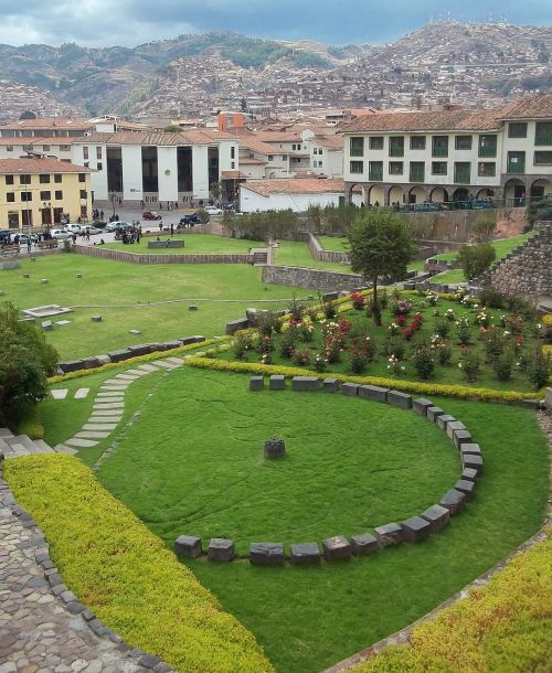 Qurikancha, Qorikancha, Peru, Cusco, Cuzco, Katedra, Saulės Šventykla