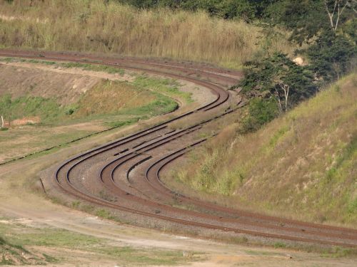 Bėgiai, Traukinys, Transportas, Estrada De Ferro, Itabira