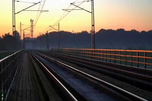 Geležinkelis, Geležinkelio Linija, Takelius, Viadukas, Tiltas, Traukinys, Architektūra, Opolė, Transportas