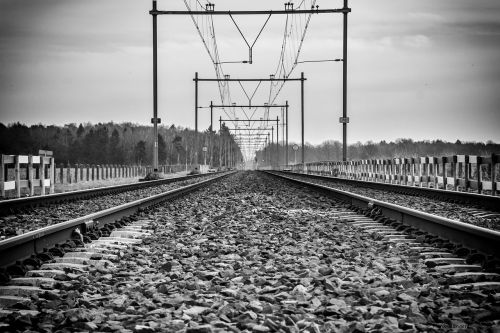 Geležinkelio Linija,  Transportas,  Traukinys,  Be Honoraro Mokesčio