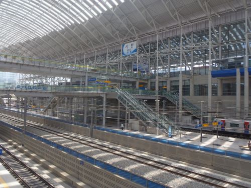Traukinių Stotis, Korėja, Platforma, Traukinys, Geležinkelis, Ktx