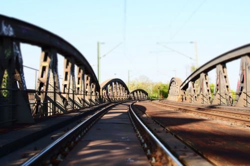 Geležinkelio Bėgiai, Traukinys, Geležinkelių Transportas, Geležinkelis, Geležinkelio Bėgiai