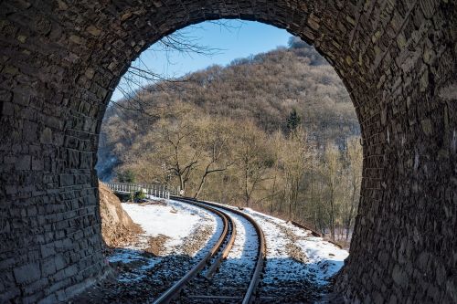 Geležinkelio Tunelis, Brohltalbahn, Brohltal, Siaurojo Geležinkelio, Geležinkelis