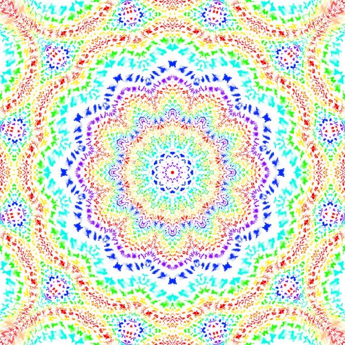 Kaleidoskopas,  Vaivorykštė,  Abstraktus,  Vaivorykštės Kaleidoskopas 4