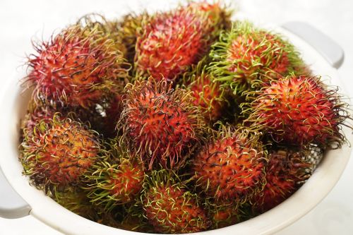 Rabutaniniai Vaisiai, Plaukuoti Vaisiai, Pietryčių Azija, Prinokę, Malajiečių, Indonesian, Tailandas