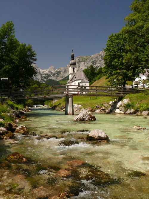 Ramsau, Berchtesgadeno Nacionalinis Parkas, Bachas, Bažnyčia