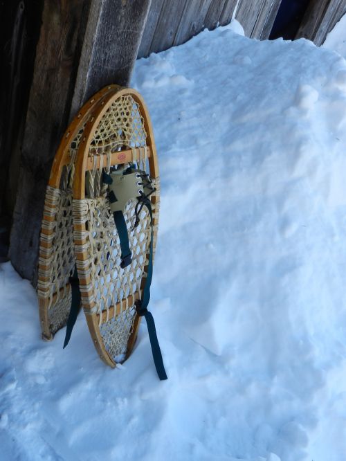 Snowshoeing,  Sniegas,  Žiema,  Snowshoes # 2