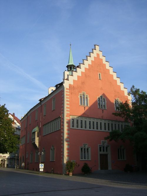 Ravensburgas, Namai, Centro, Fasadas