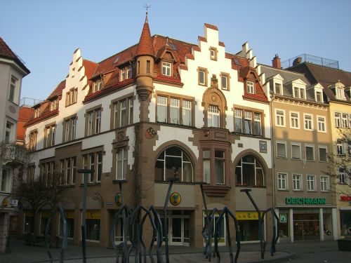 Ravensburgas, Centro, Viduramžiai, Pastatas