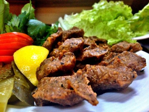 Žalia Mėsa, Turkish Kufi, Citrina, Pomidoras, Maistas, Vakare, Plokštė, Restoranas