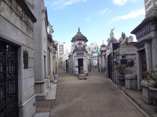 Rekoleta Kapinės, Buenos Airės, Kapai