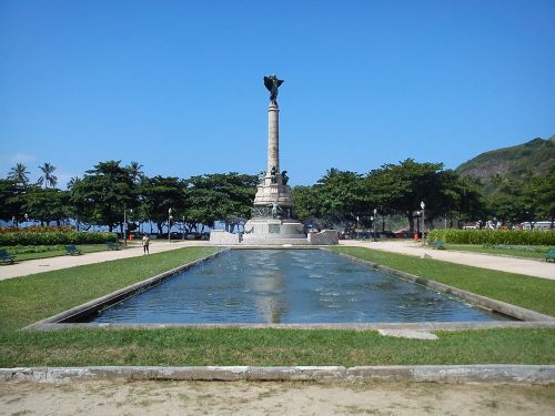 Raudonas Paplūdimys, Urca, Rio De Žaneiras, Statula, Brazilija