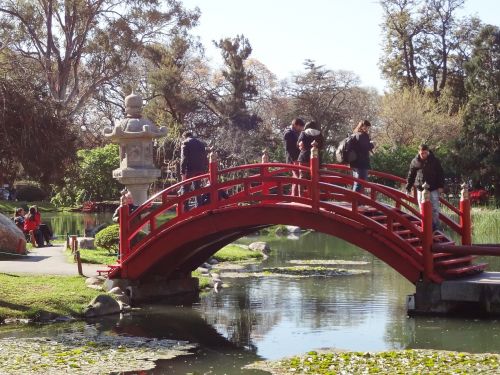 Raudonasis Tiltas, Sodas, Ežeras, Japoniškas Sodas, Buenos Airės