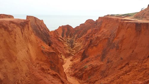 Raudona Žemė, Uolos, Ceará, Kanjonas