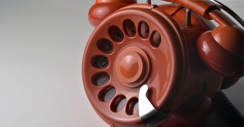 Raudona Ausinė, Vintage Ausinės, Stilingas Telefonas