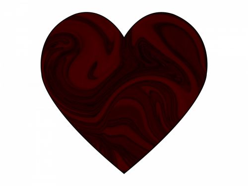 Swirly,  Deformuoti,  Širdis,  Valentine,  Valentino Diena & Nbsp,  Meilė,  Raudona,  Raudona Sūkurinė Širdis