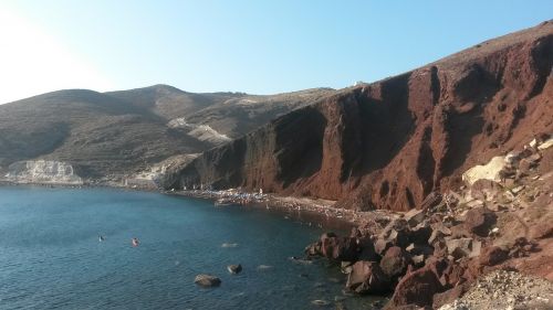 Redbeach, Santorini, Tira