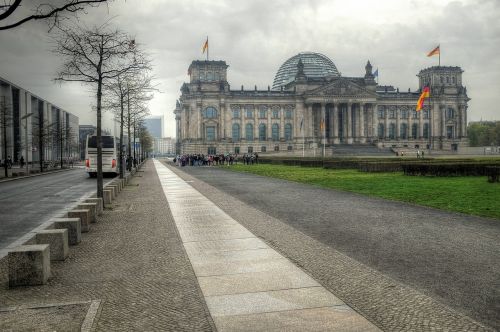 Reichstagas, Berlynas, Vokietija, Tonemap, Miestas