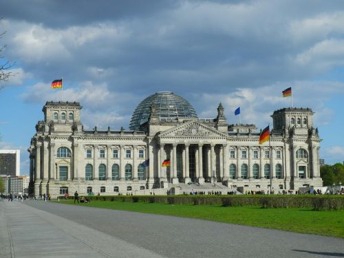 Reichstagas, Berlynas, Bundestag, Vyriausybė, Vokietija, Tamsūs Debesys, Atstovų Rūmai, Kamera