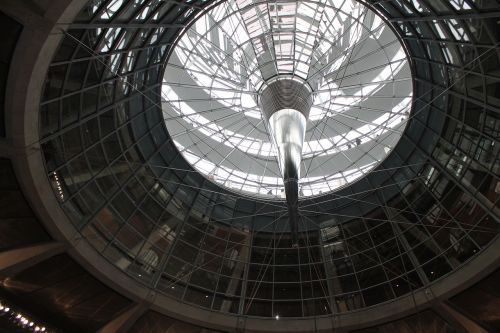Reichstagas, Kupolas, Berlynas, Stiklo Kupolas