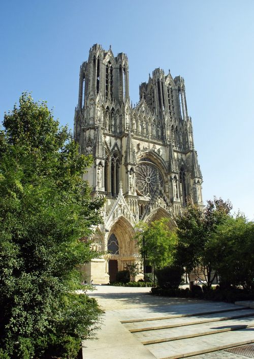 Reimsas, Katedra, Parvis, Turai, Gotika, Architektūra, Religija, Istorija