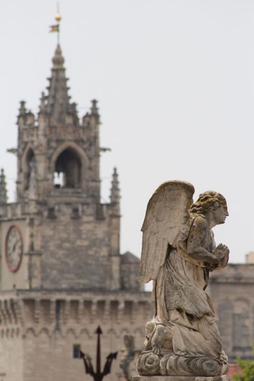 Religija, Angelas, Statula, Katedra, Bažnyčia, Religinis, Architektūra, France