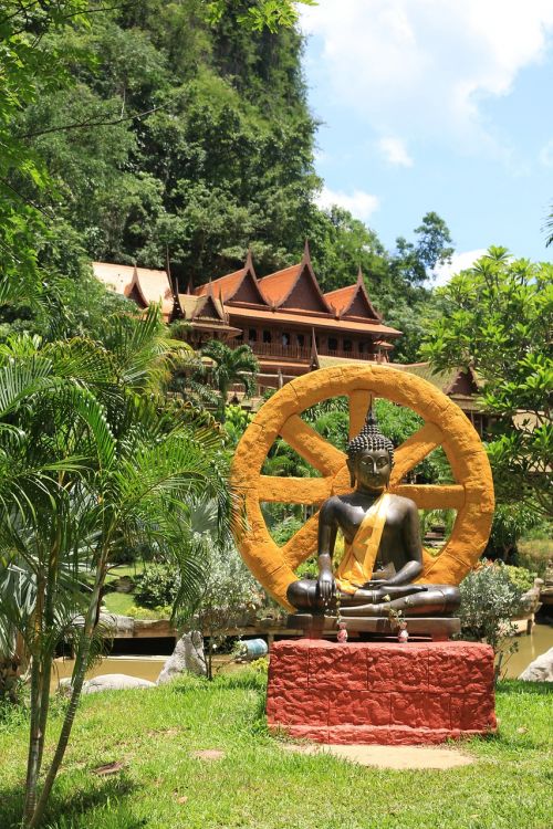 Religija, Budizmas, Buda, Budos Statula, Priemonė, Tailandas