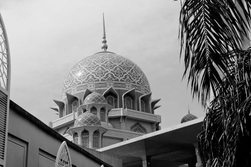 Religija, Dangus, Mečetė, Juoda Ir Balta, Malaizija