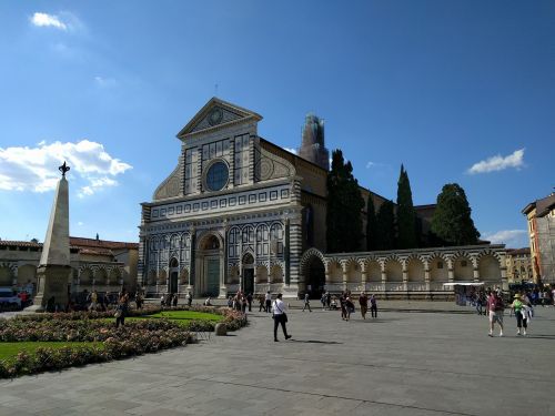 Renesanso Bažnyčia, Atgimimas, Santa Maria Novella, Novella, Bazilika, Architektūra, Florencija, Italy
