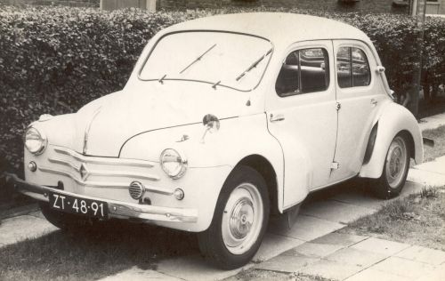 Renault, 1956, Senas Automobilis, Automobilis