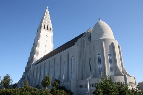 Reikjavikas, Hallgrímskirkja, Dom, Bažnyčia, Lankytinos Vietos, Architektūra