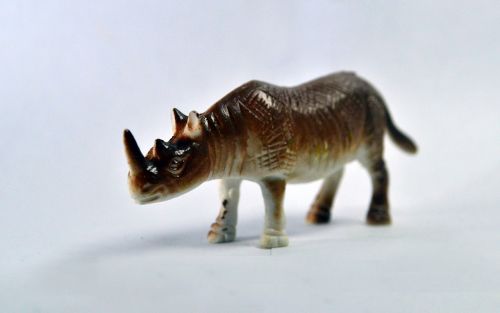 Rhino, Žaislas, Piktograma, Fauna, Laukiniai, Vienas