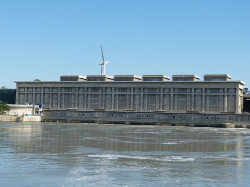 Rhône, Elektrinė, Upė, Energija, Elektra, France, Elektros Energijos Gamyba, Hidroelektrinė, Elektros Gamyba