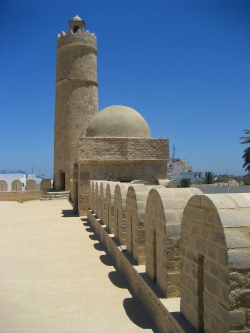 Ribat, Sousse, Tvirtovė, Tunisas, Bokštas, Kupolas, Siena, Senovės