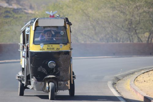 Rickshaw, Tuktuk, Indija, Gabenimas, Transportas, Kelionė, Taksi, Turistinis, Automatinis