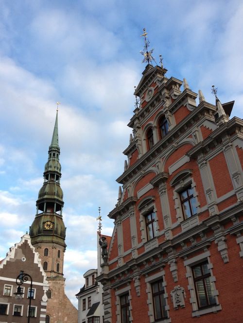 Riga, Senas, Latvia, Architektūra