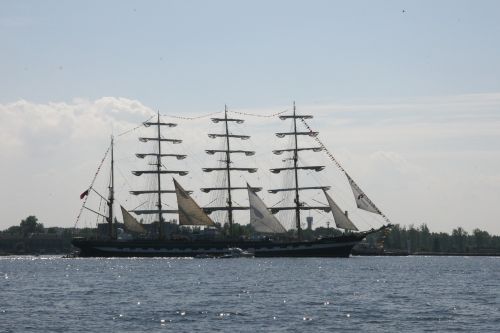 Riga, Laivas, Burlaivis, Buriavimas, Vasara, Valtis, Latvia