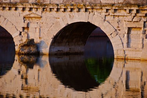 Rimini, Italy, Tiltas, Senovės Roma