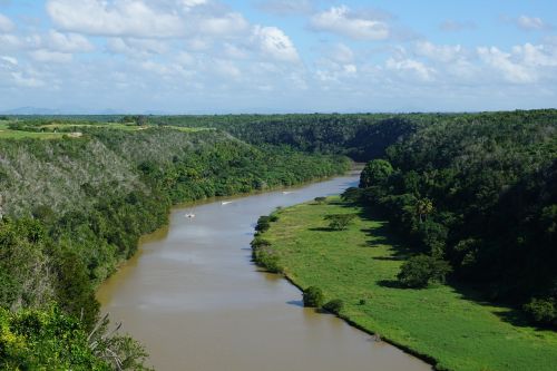 Upė, Chavon, Kraštovaizdis, Altos De Chavón, Kaimas, Dominikos Respublika