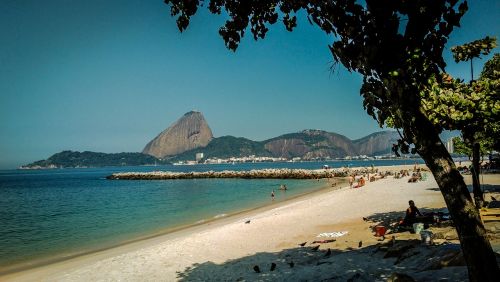 Rio De Žaneiras, Flamandų, Gamta, Turizmas, Papludimys, Mar, Nuostabus Miestas, Turistų Atrakcijos, Atostogos