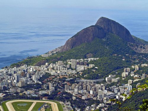 Rio De Žaneiras, Brazilija, Miestas, Peizažas, Turistinis, Pritraukimas, Pastatai, Kraštovaizdis