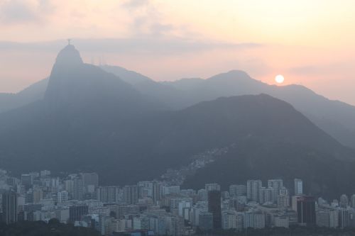 Rio De Janeiro Atostogos, Saulėlydis, Corcovado