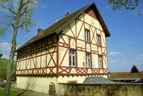 Riquewihr, Alsace, France, Namas, Smeigės, Laikyti, Architektūra, Vaizdingas, Senas Namas