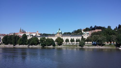 Upė, Prague, Vltava, Miesto Panorama