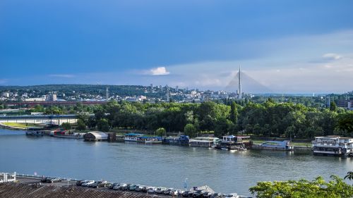 Upė, Sava, Newbelgrade, Tiltas