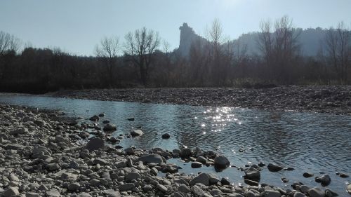 Upė, Marecchia, Kraštovaizdis