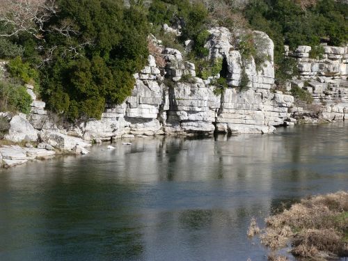 Upė, Vandens Telkiniai, Kraštovaizdis, Ardèche, Vasaros Atostogos, Ramus, Apmąstymai