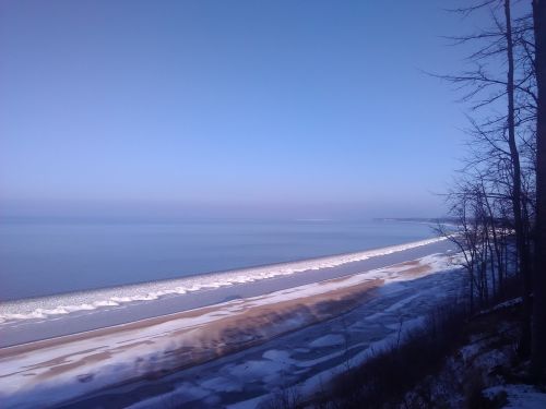 Upė, Volga, Žiema